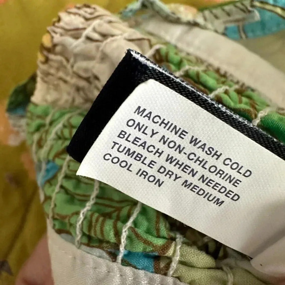 Baby Gap Toddler Girls Green and Blue Floral Flowy Sundress Size 4 Years - Picture 5 of 5